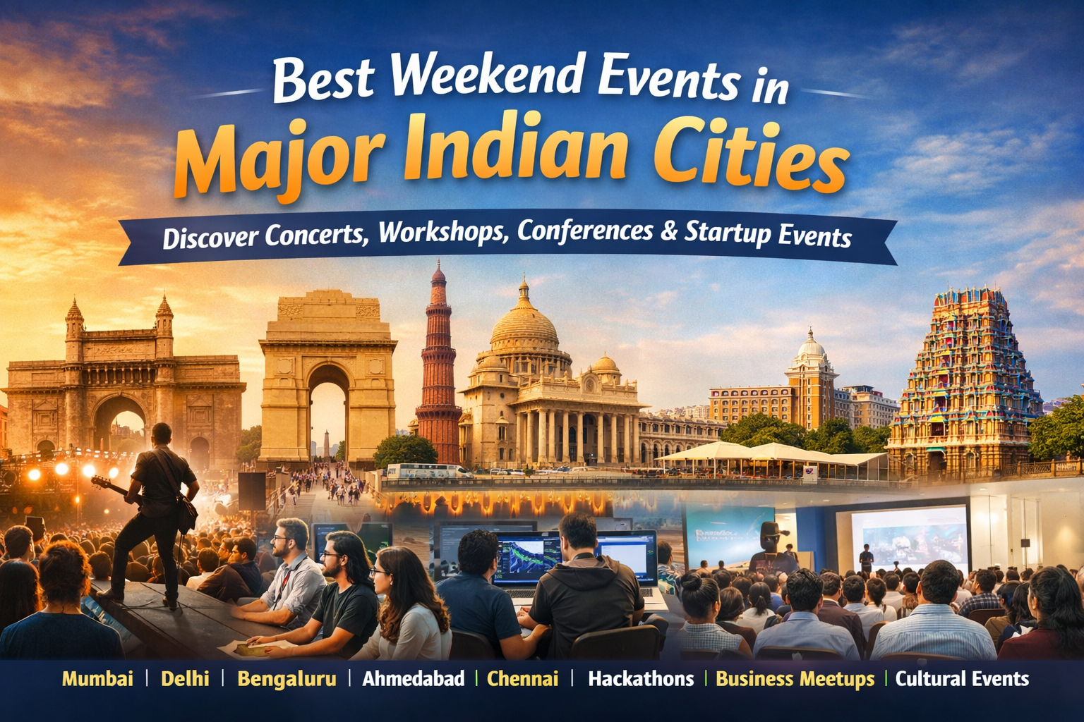 Best Weekend Events in Major Indian Cities – A Complete Guide