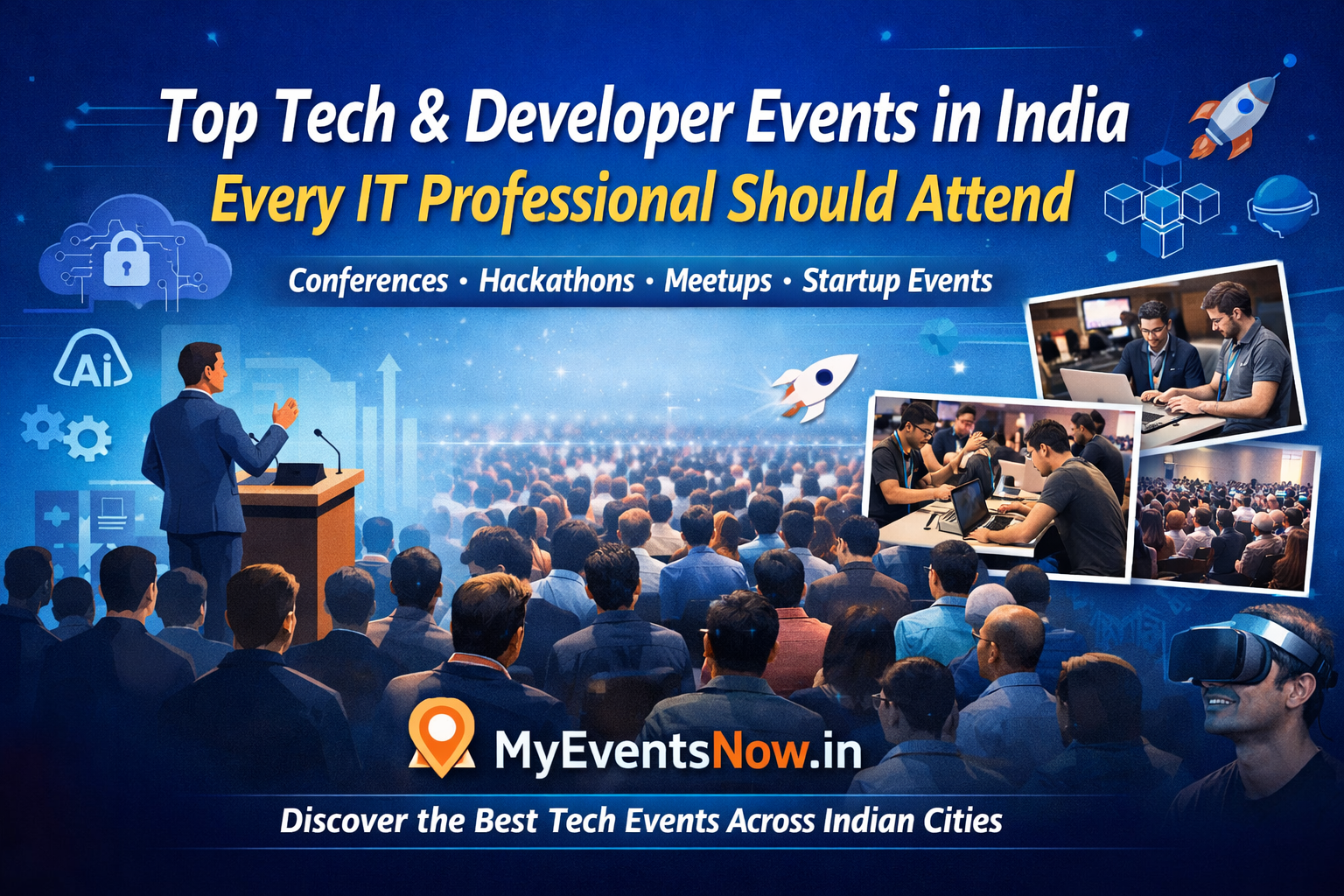 Top Tech & Developer Events in India Every IT Professional Should Attend
