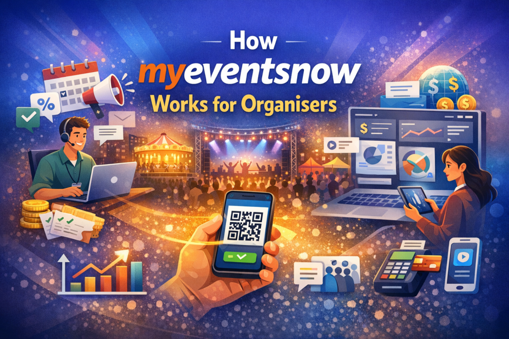 How MyEventsNow Works For Organisers