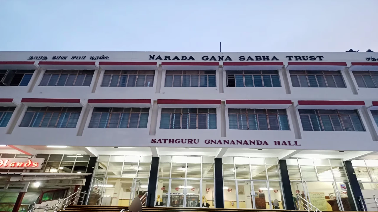 Narada Gana Sabha Auditorium