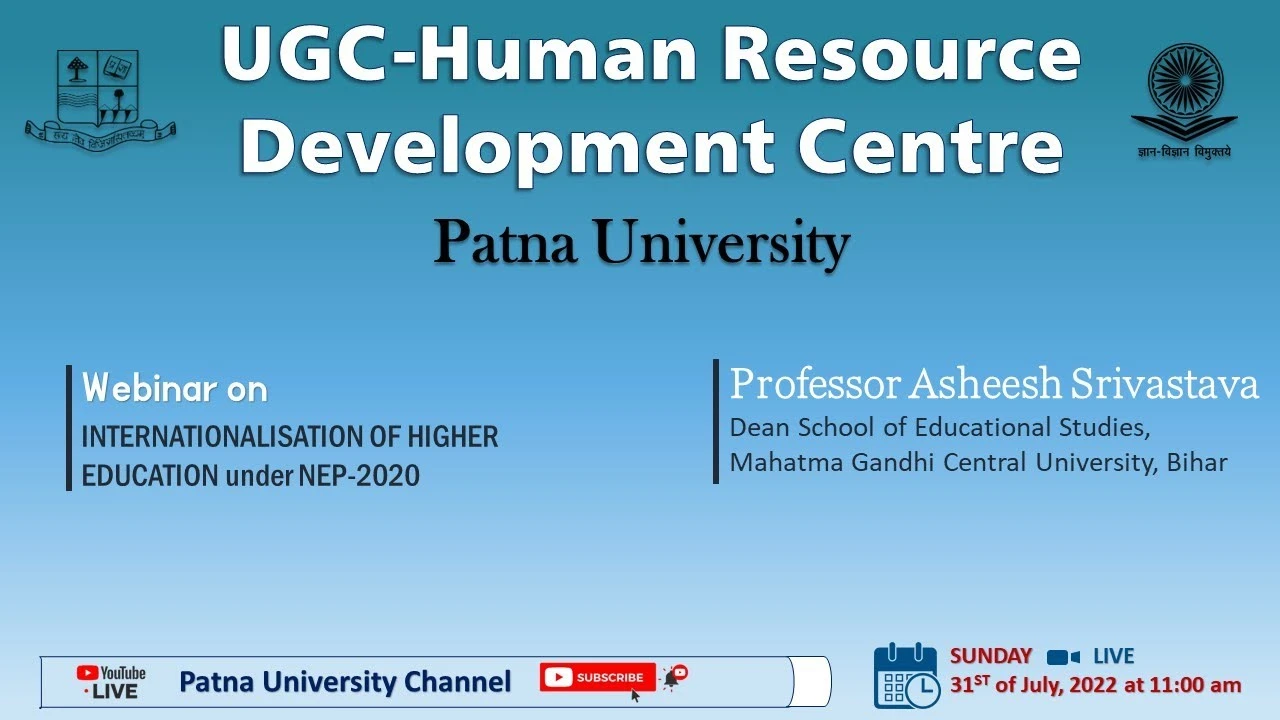 Patna Higher Education Webinar Series