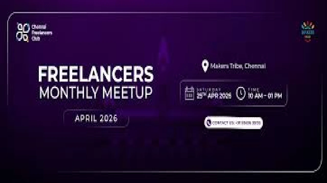 Chennai Creators and Freelancers Meetup