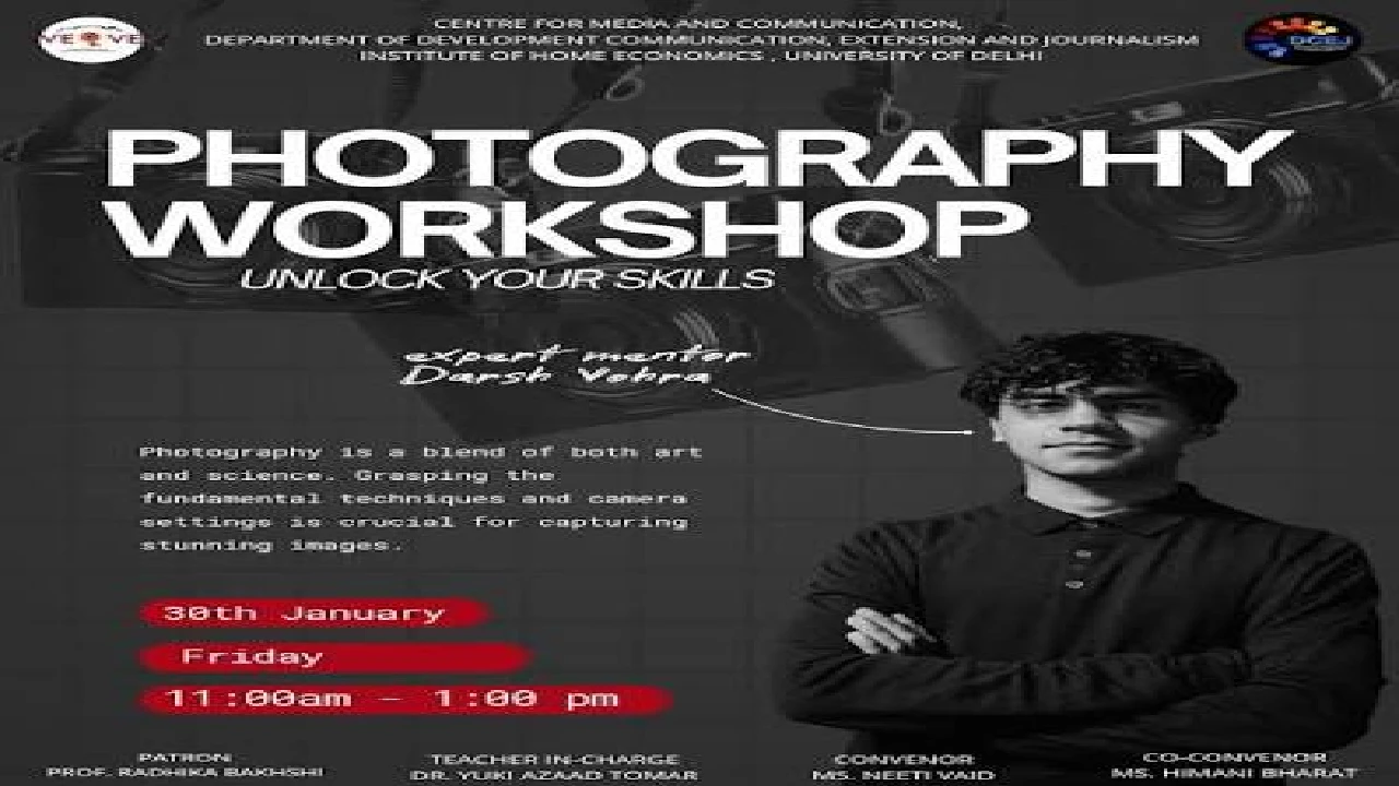 Delhi Photography & Visual Storytelling Workshop