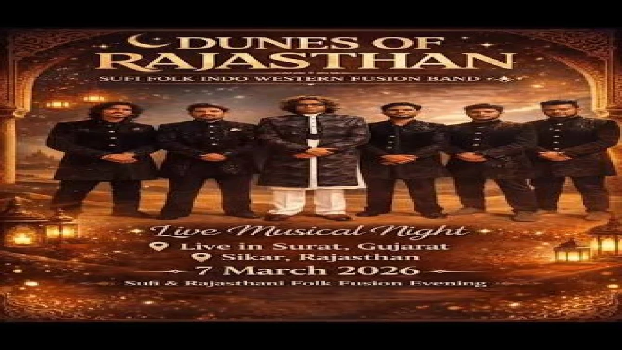 Echoes of Rajasthan: A Sufi Fusion Night in Jaipur