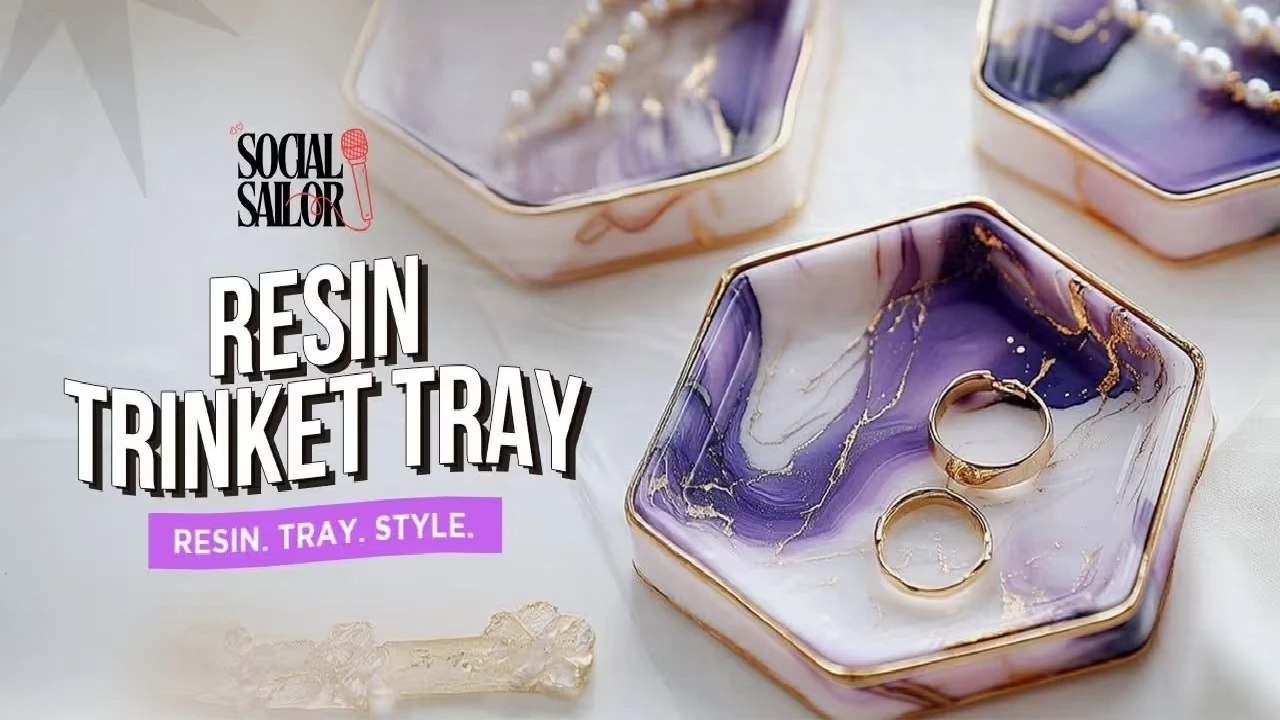 Resin Trinket Tray Date Ahmedabad