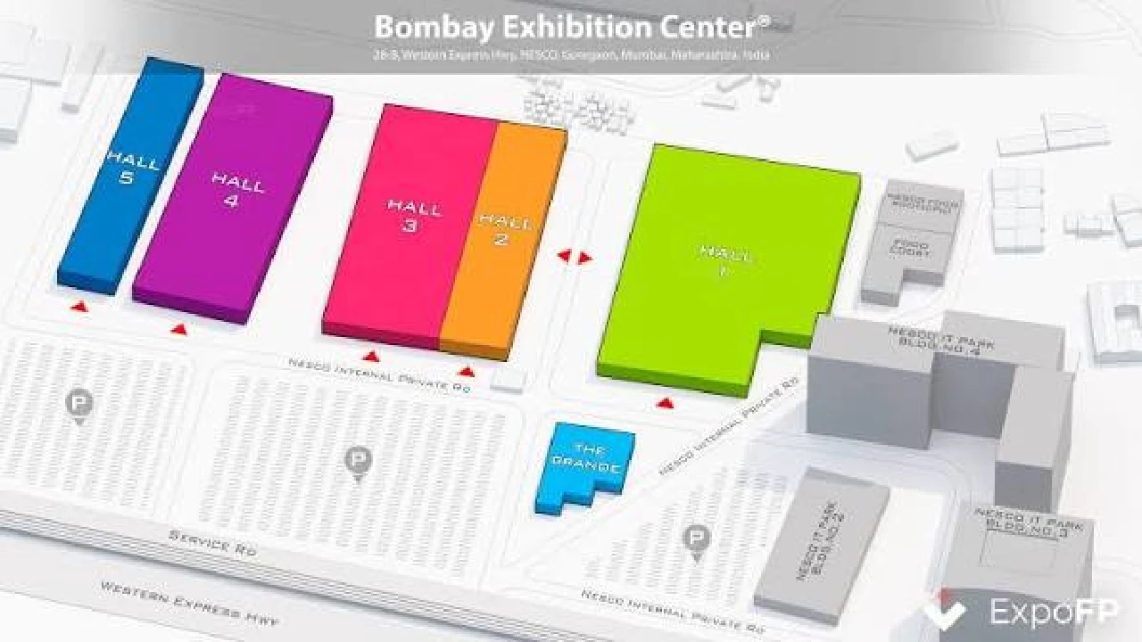 Hall 3, Bombay exhibition center, Mumbai